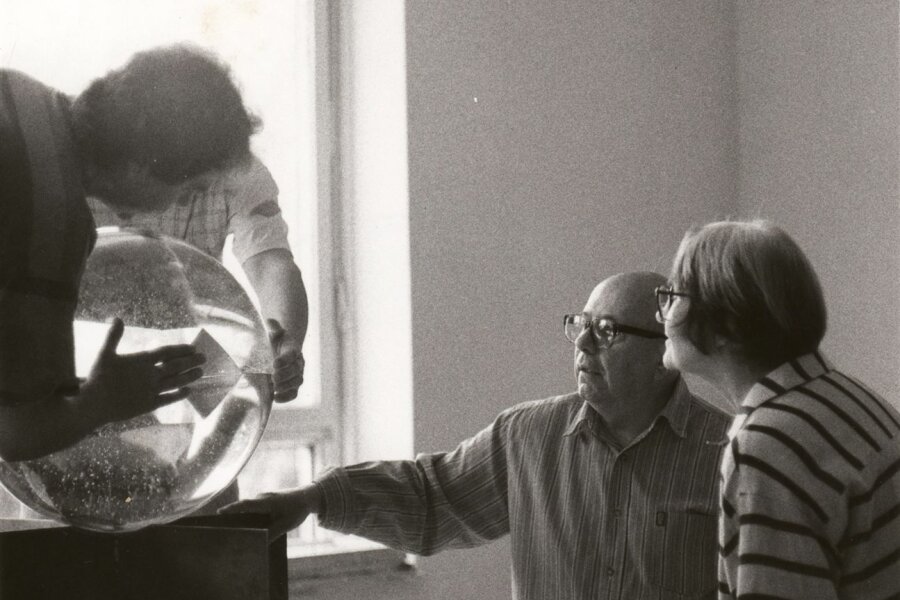 vpravo: Stanislav Libenský, Jaroslava Brychtová; foto: Libor Teplý